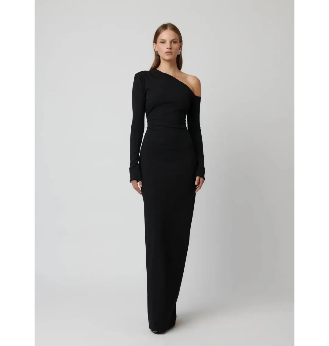Effie Kats Cayley Gown in Black Size XS / AU 6 for rent on The Volte - main image