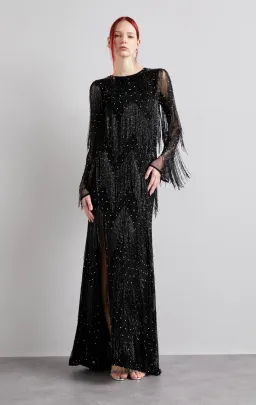 Rachel Gilbert Arlie Gown Black Size 3 / AU 12 for rent on The Volte - image 5