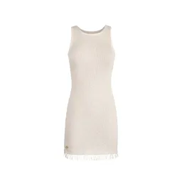Asta Resort Natalia Mini Dress Ivory Sequin Size S / AU 8 for rent on The Volte - image 3