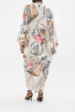 Camilla De Haar Memoirs T-Shape Long Kaftan Floral One Size for rent on The Volte - image 3