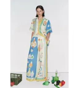 Alemais Elixir Shirt and Pant Set Multi Size 16 for rent on The Volte - image 1