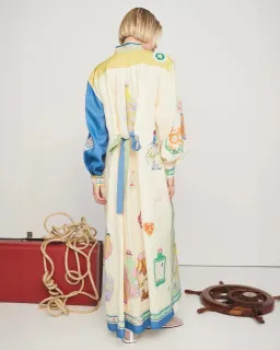 Alemais Elixir Shirtdress Multi Size 12 for rent on The Volte - image 3