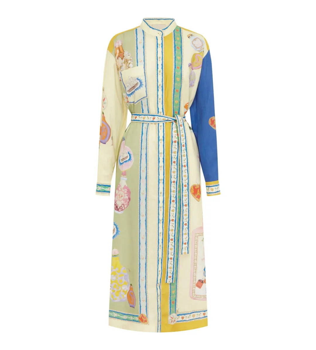 Alemais Elixir Shirtdress Multi Size 12 for rent on The Volte - main image