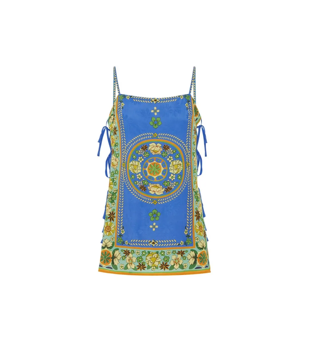 Alemais Linda Top and Pants Set Multi Floral Size 14 for rent on The Volte - main image