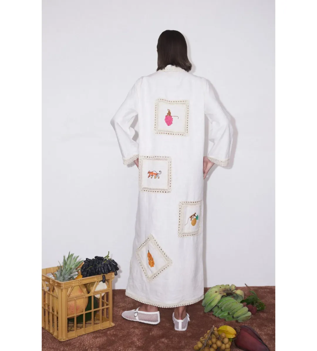 Alemais Teddy Shirtdress Print Size 16 for rent on The Volte - main image