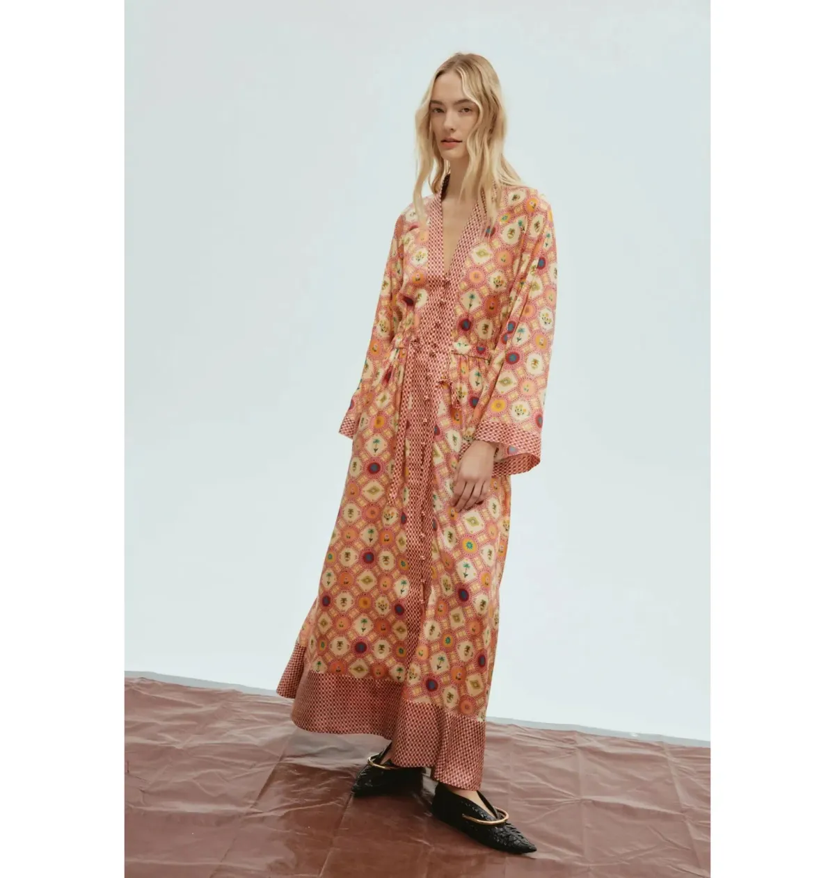 Alemais Omen Shirtdress Print Size AU 14 for rent on The Volte - main image