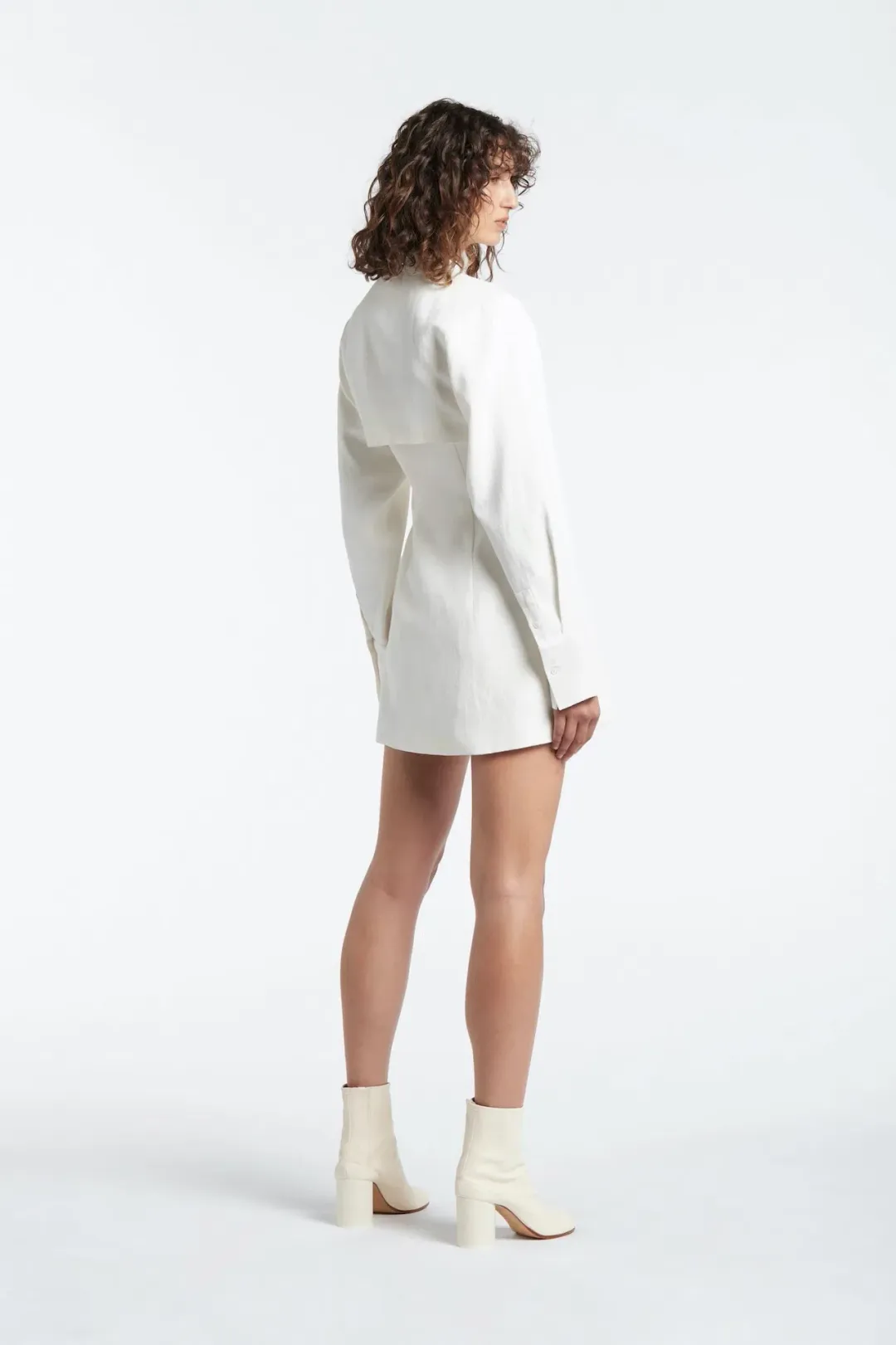 Sir The Label The Bowery Mini Dress Daydream White Size 6 for rent on The Volte - main image