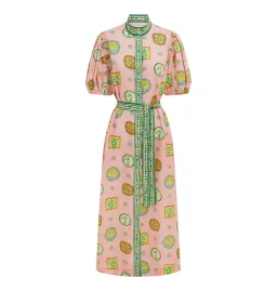 Alemais Porcelain Shirtdress Print Size AU 14 for rent on The Volte - image 4