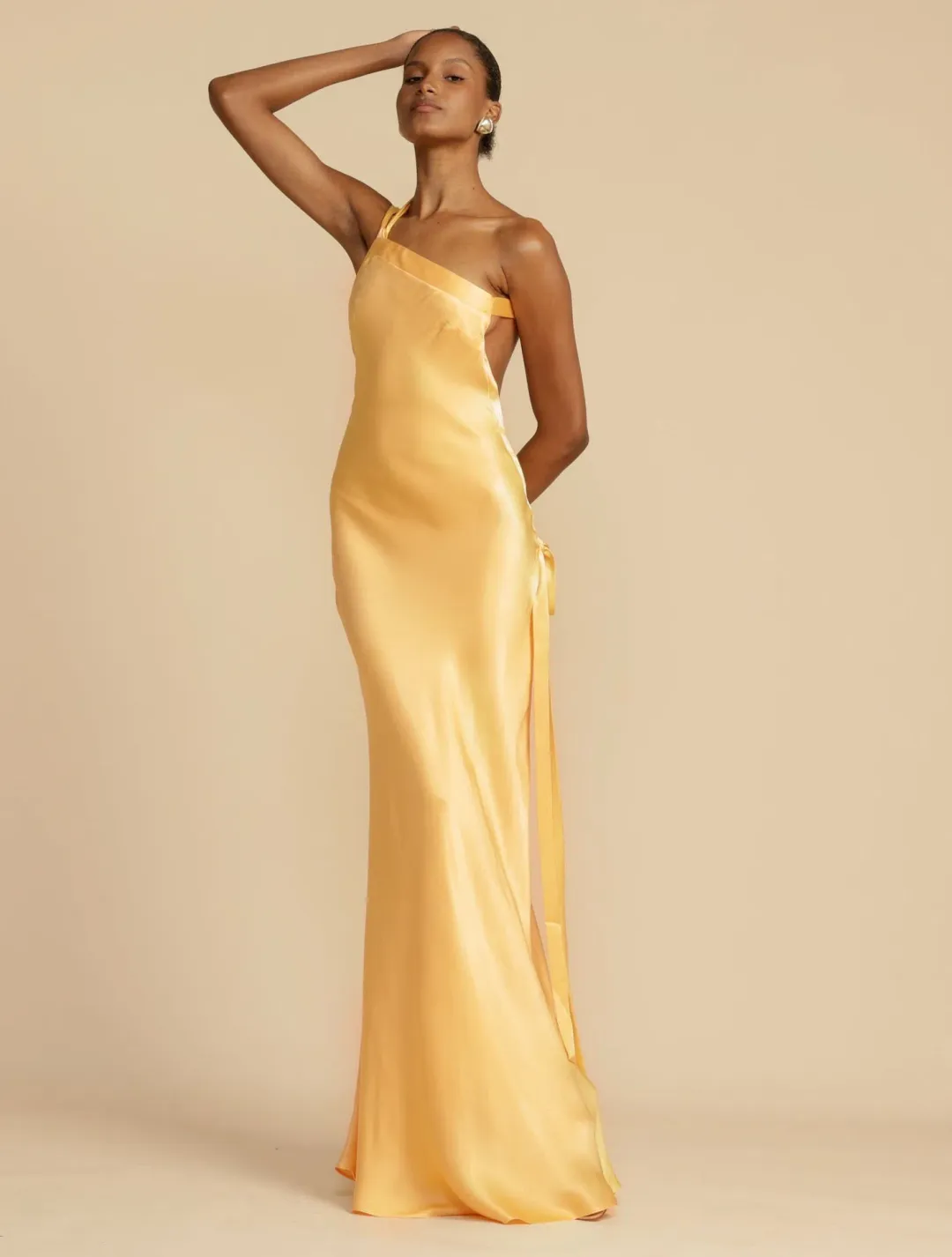 Arcina Ori Monique Dress Yellow Size 8 for rent on The Volte - main image