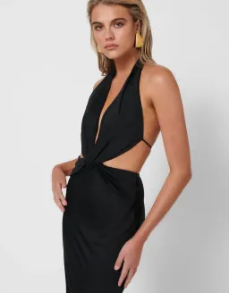 Effie Kats Harper Gown In Black Size S/Au  8  for rent on The Volte - image 5