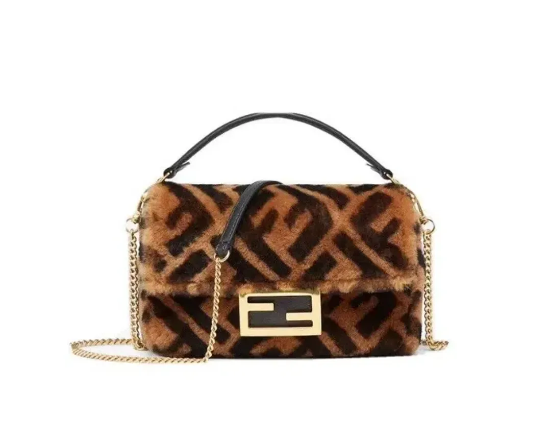 Fendi Mini Baguette Fur  for rent on The Volte - main image