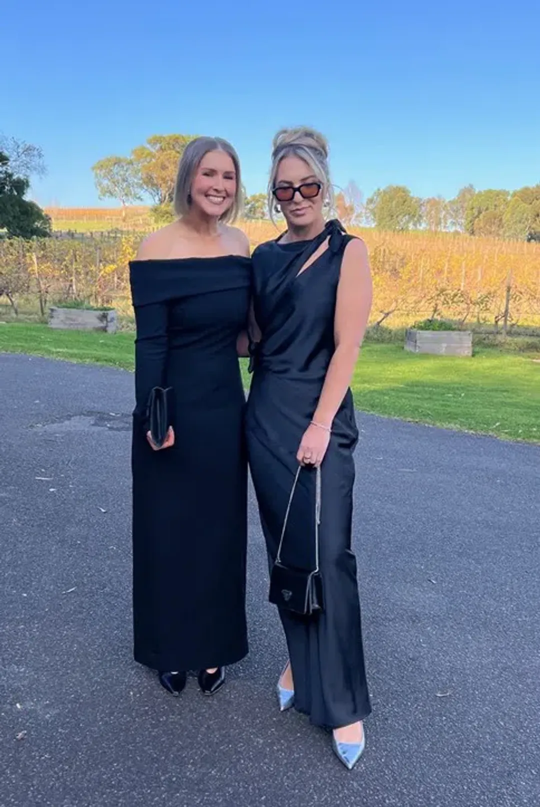 Camilla and Marc Karsten Knot Dress in Black Size 10 for rent on The Volte - main image