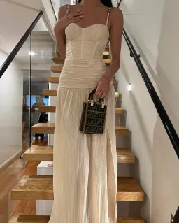 Manning Cartell Double Time Pleat Dress - Size 4  for rent on The Volte - image 3