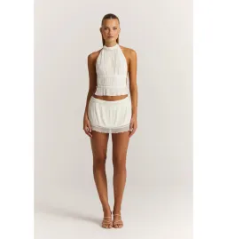 Sasha Therese Perla Set White Size S / AU 8 for rent on The Volte - image 1
