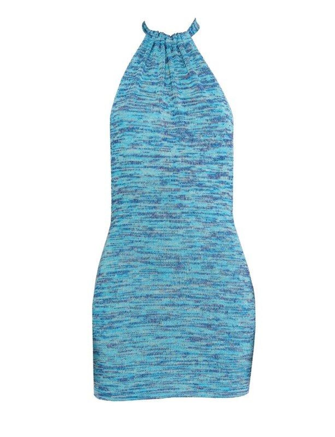 Bamba Swim Bounty Dress | Aqua | Size Small for rent on The Volte - main image