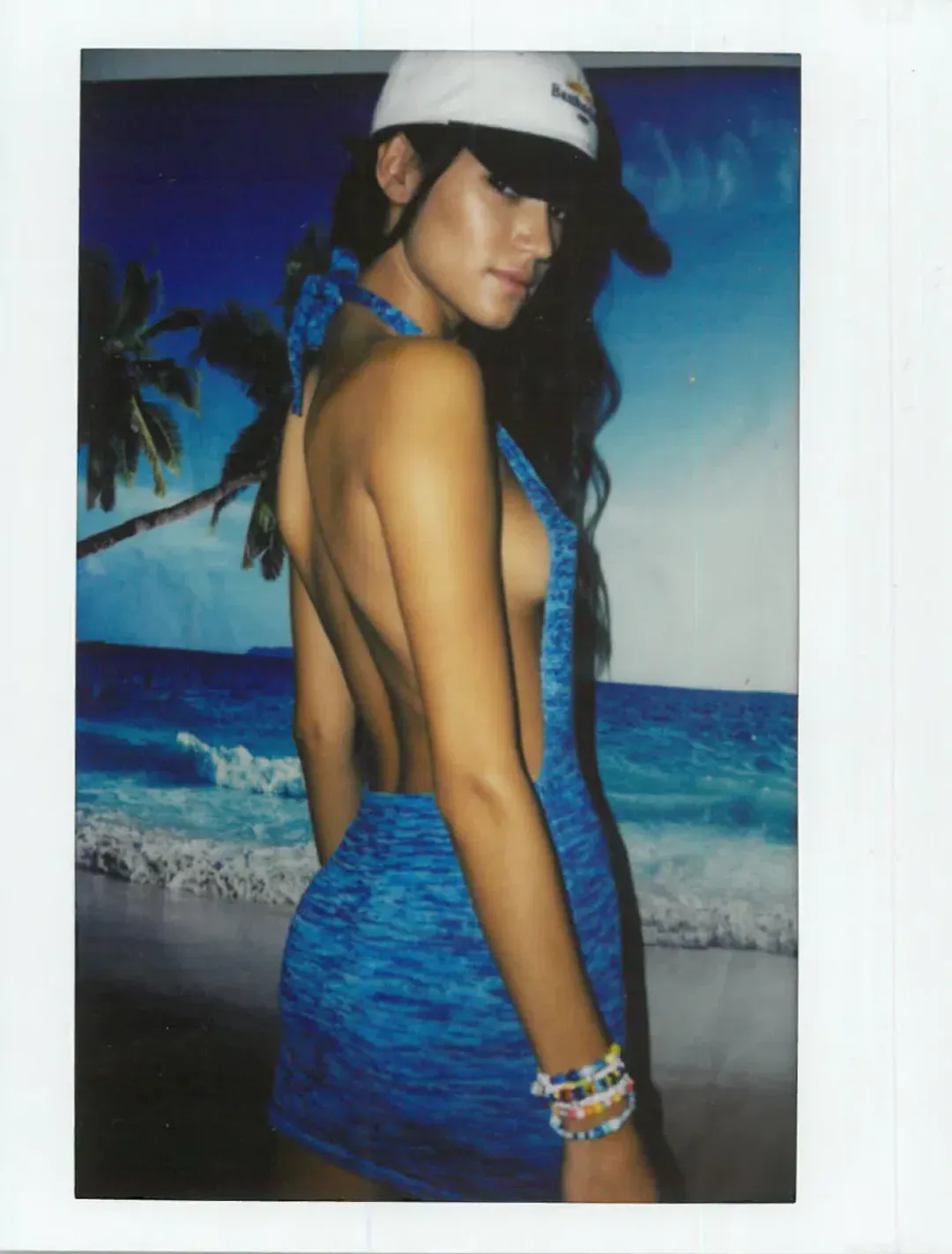Bamba Swim Bounty Dress | Aqua | Size Small for rent on The Volte - main image
