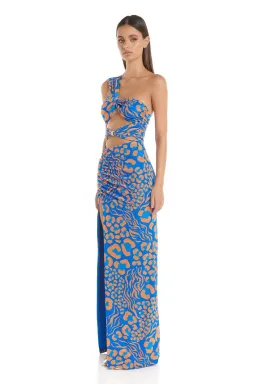 Eliya The Label Natalie Maxi Dress in Blue Size 8 for rent on The Volte - image 4