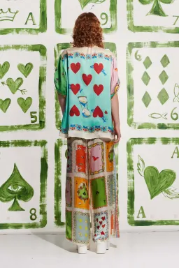 Alemais Rumy Pant and Shirt Set Multi Size 6 for rent on The Volte - image 3