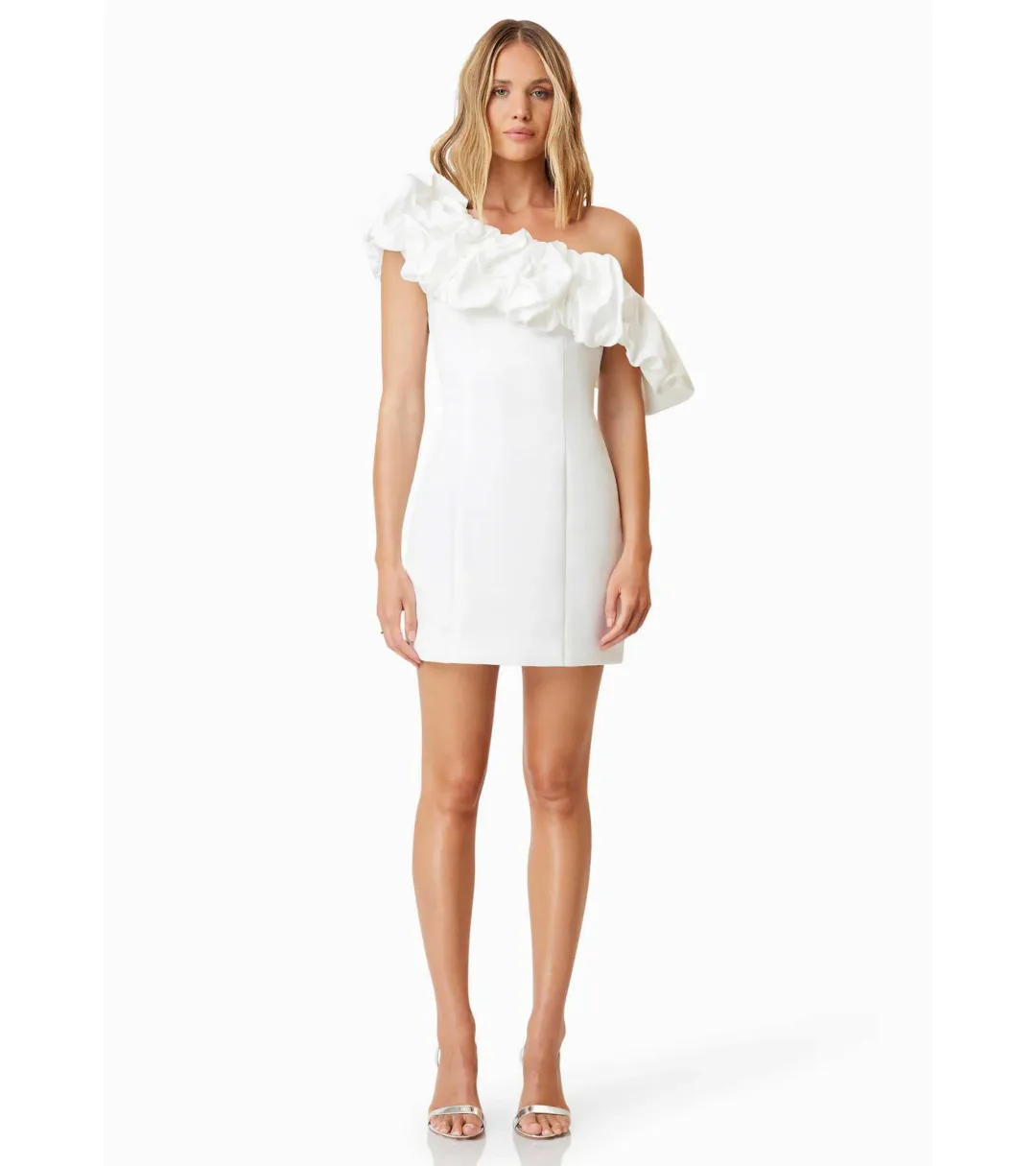 Elliatt  Amelie Party Dress White Size 14 for rent on The Volte - main image