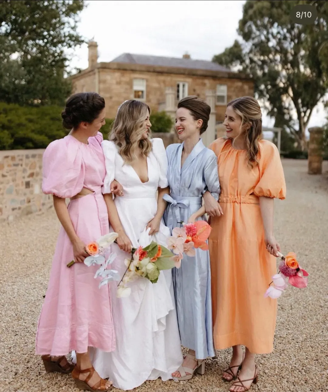 AJE Cosmos Hudson Midi Dress - SHINY SKY BLUE SIZE 14 for rent on The Volte - main image