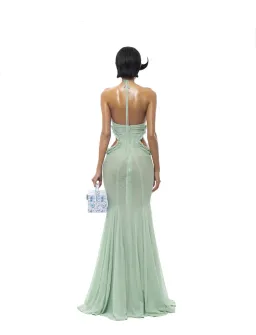 Huelleyrose Darya Dress Green Size S / AU 8 for rent on The Volte - image 3