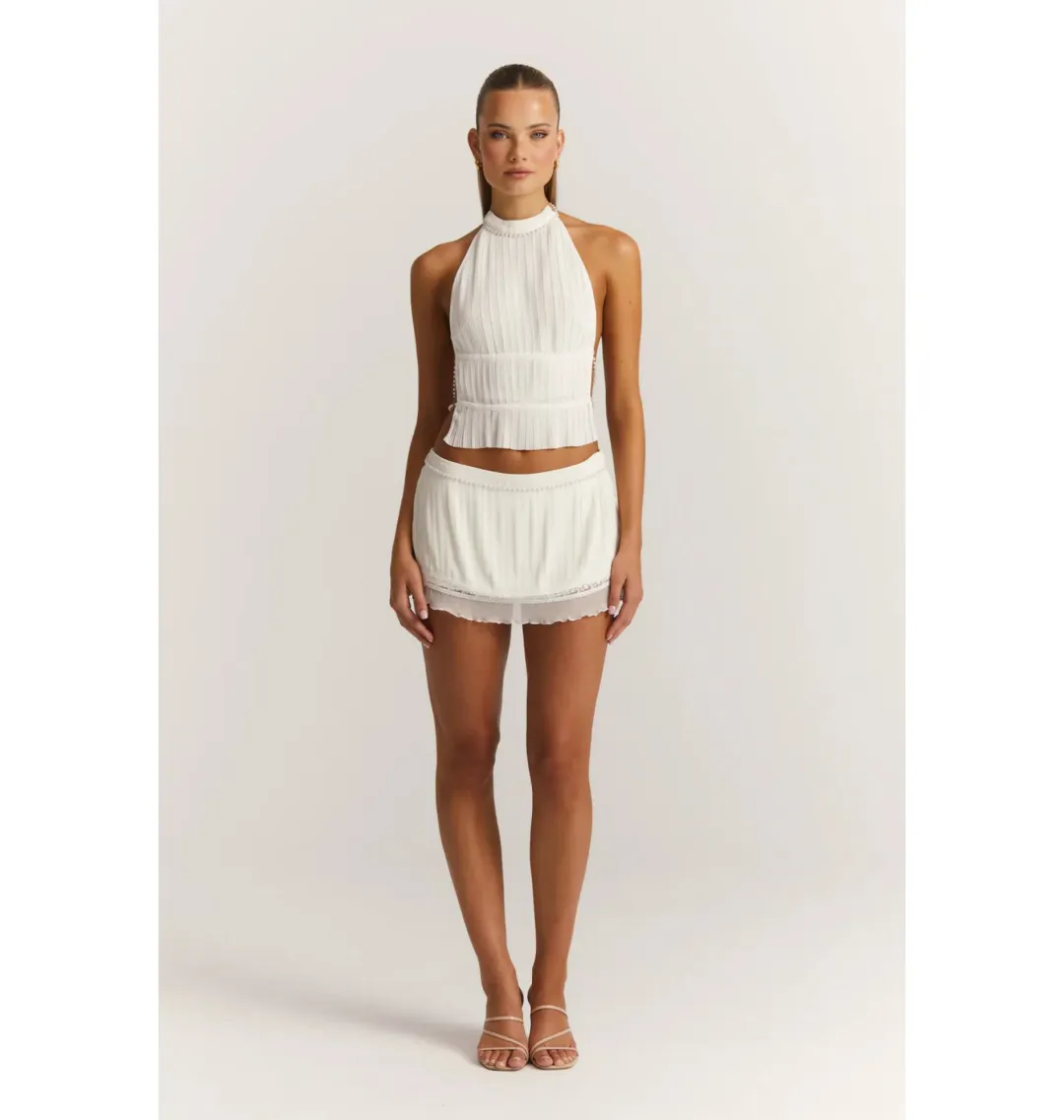 Sasha Therese Perla White Set Size XS / AU 6 for rent on The Volte - main image