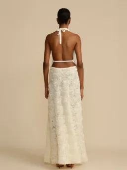 Arcina Ori Adriana Dress White Size AU 8 for rent on The Volte - image 3