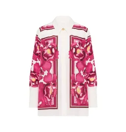 Aje Atomic Silk Shirt and Relaxed Pants Set Boldly Blooming Size AU 10 for rent on The Volte - image 6