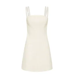 Aje Osa Braided Mini Dress Ivory Size AU 8 for rent on The Volte - image 4