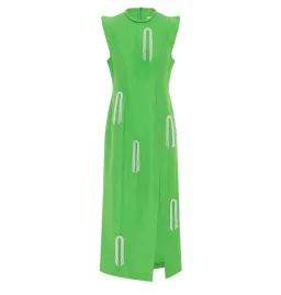 Alemais Dazzle Midi Dress Green Size AU 8 for rent on The Volte - image 4