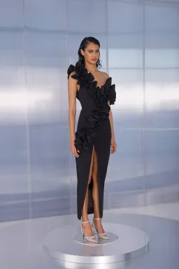 Eliya the Label Rosanna Dress Black Size 6 for rent on The Volte - image 4