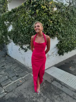 Rebecca Vallance Tahlia Gown Pink Size 6 for rent on The Volte - image 3