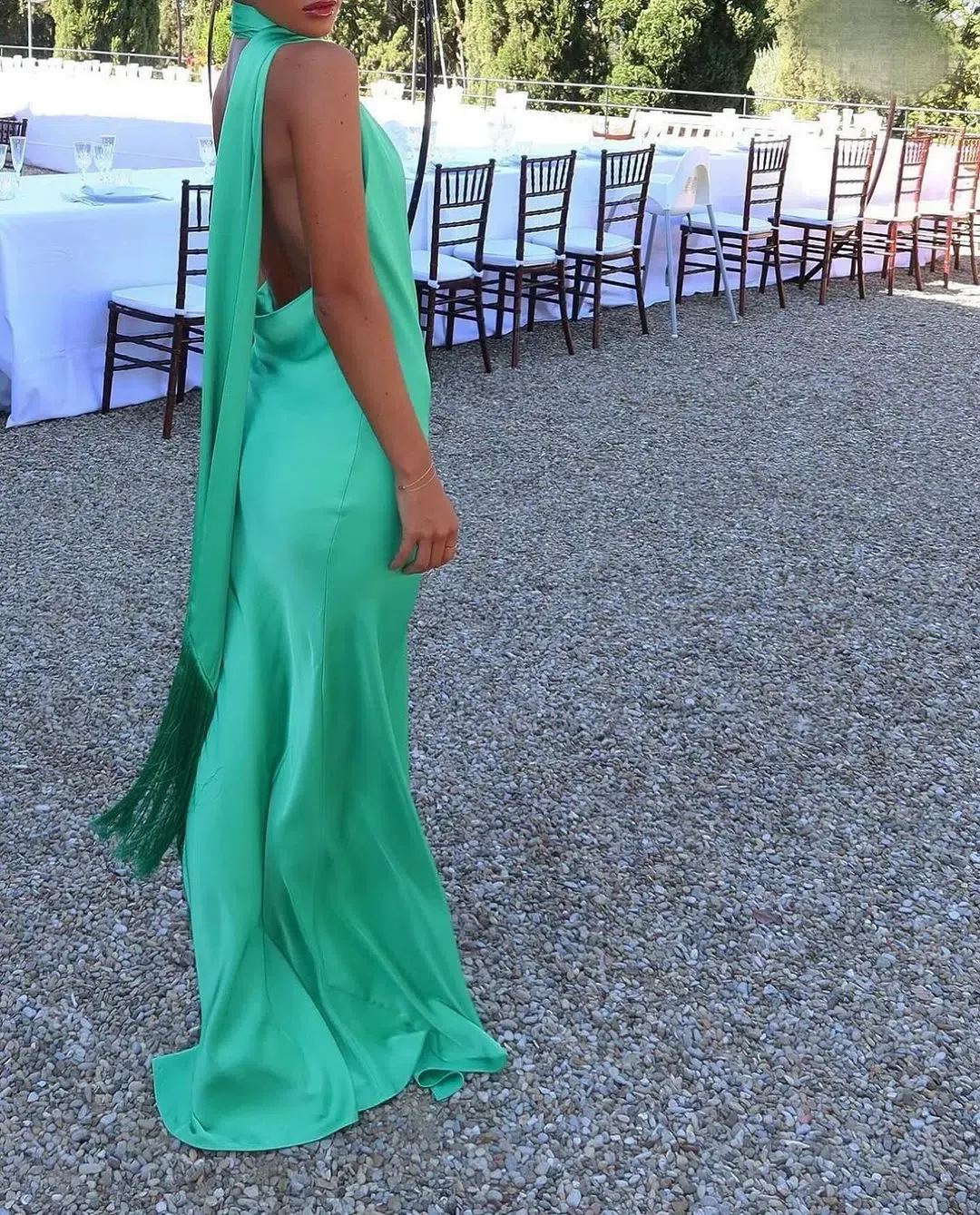 Rat & Boa Azzara Dress Green Size L / AU 12 for rent on The Volte - main image