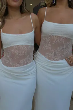 BENNI Gabriel Maxi Dress White Size S / AU 8 for rent on The Volte - image 5