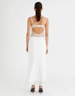 BENNI Gabriel Maxi Dress White Size S / AU 8 for rent on The Volte - image 2