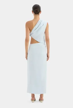 Sir The Label Iris Knot Top & Iris Skirt Set Blue Size 8 for rent on The Volte - image 2