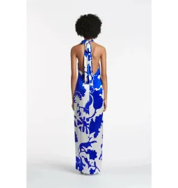 Sir the Label Esme Halter Dress Merce Abstract Print Size AU 6 for rent on The Volte - image 2