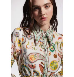 Alemais Arcade Mini Dress Print Size AU 10 for rent on The Volte - image 3