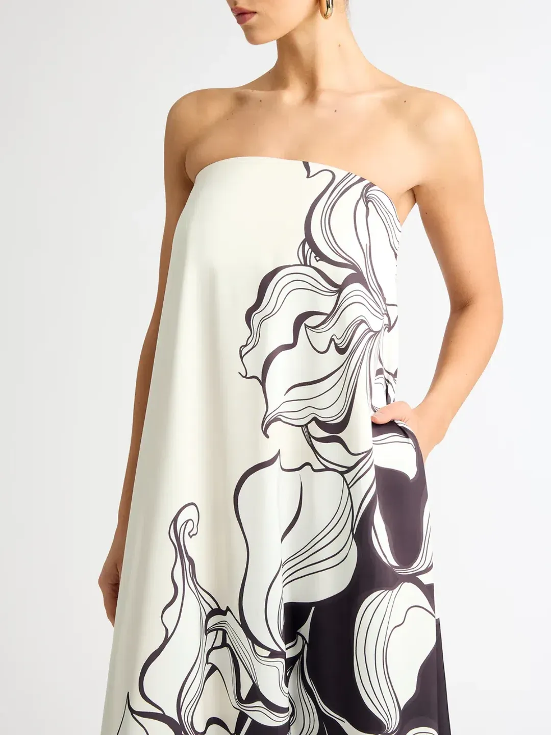 Sheike Tommie Maxi Dress Print Size 6 for rent on The Volte - main image