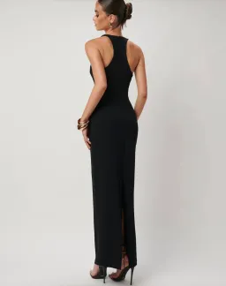 Effie Kats Eiza Gown Black Size 8 for rent on The Volte - image 3