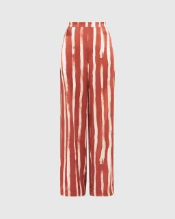 Sass & Bide Earn Your Stripes Wide Leg Pants Print Size 10 for rent on The Volte - image 3