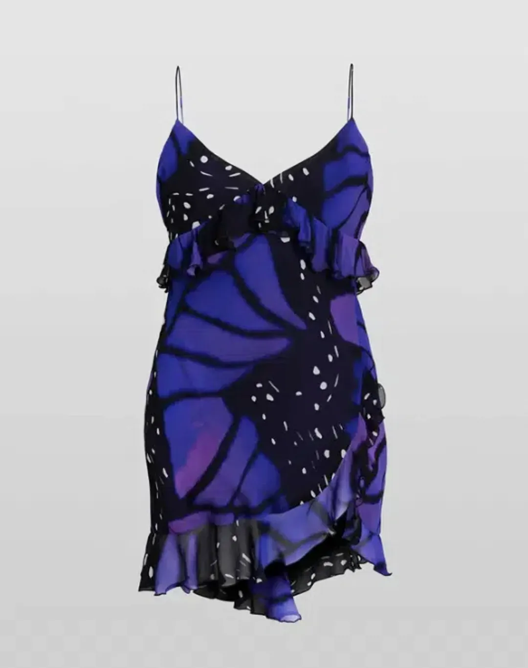 Rat and Boa Beatriz Mini Dress Butterfly Print Size S / 8 for rent on The Volte - main image
