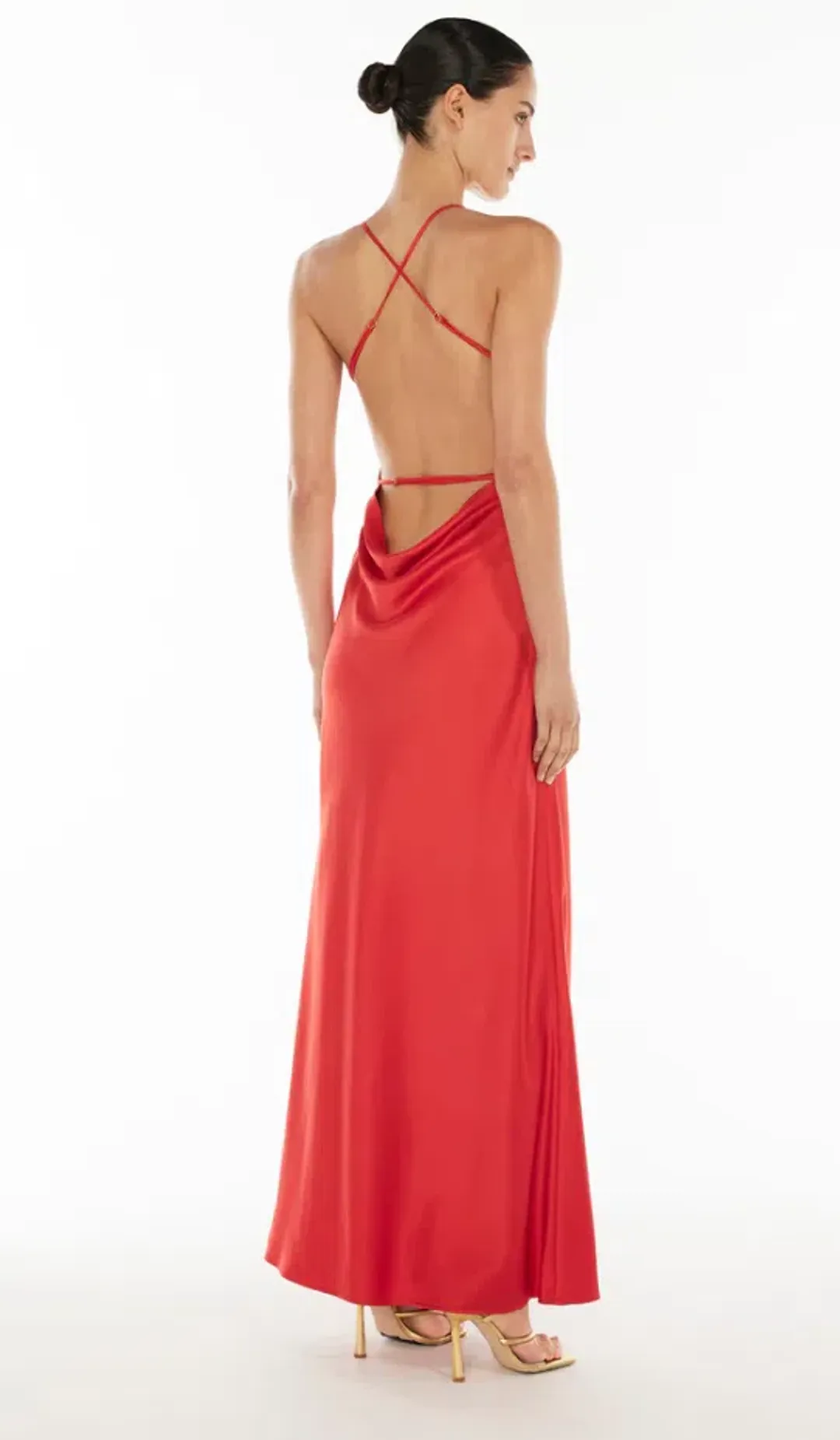 Manning Cartell Saturation Point Slip Dress Red Size 6 for rent on The Volte - main image