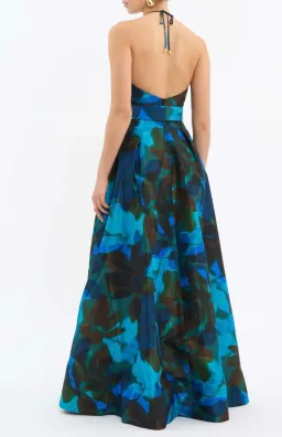 Rebecca Vallance Night Shade Gown Print Size 4  for rent on The Volte - image 3