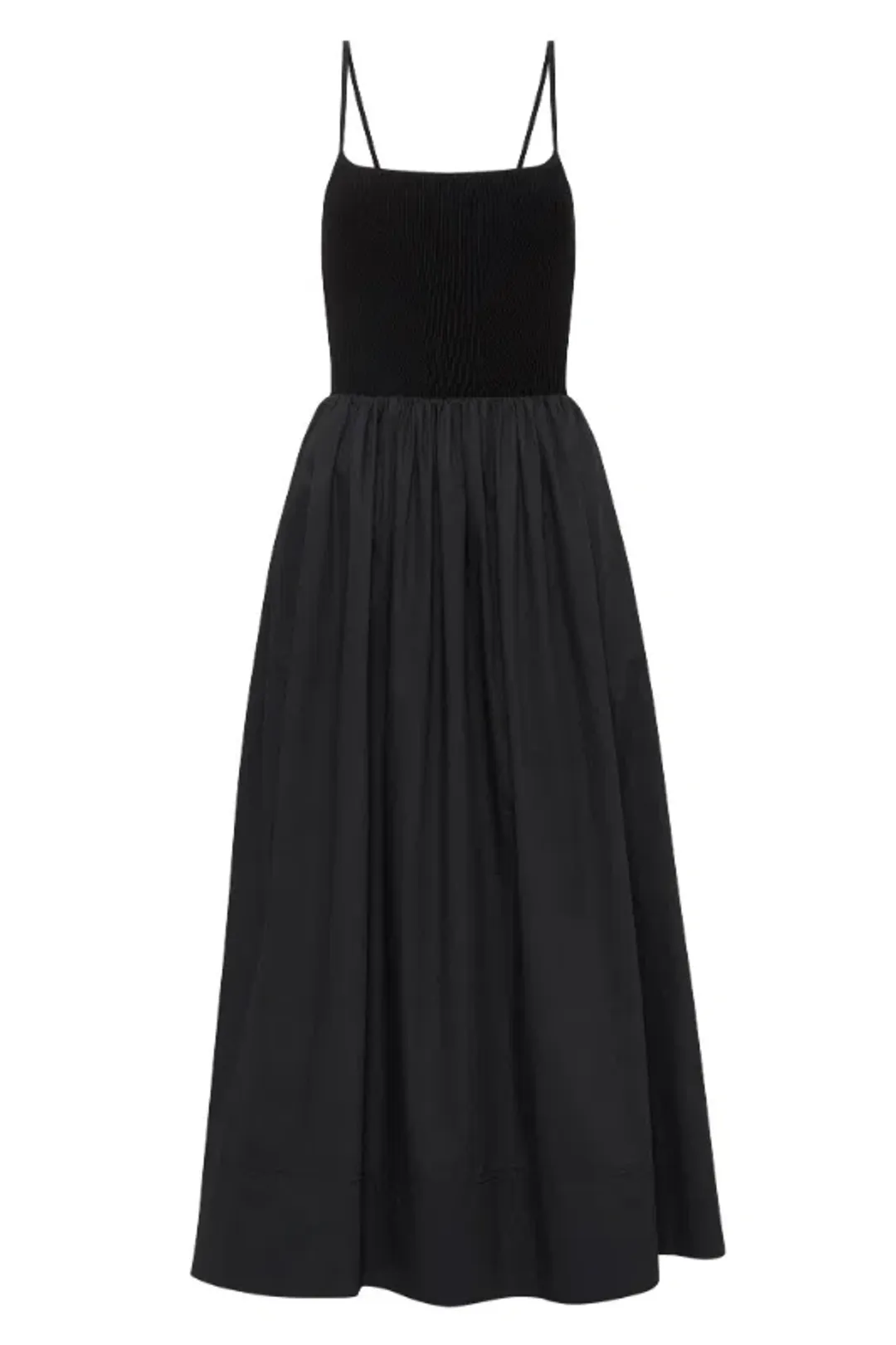 Aje Danica Tie Back Midi Dress Black Size AU 16 for rent on The Volte - main image