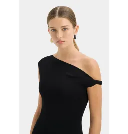 Sir The Label Indigo Twist Maxi Dress Black Size 1 / AU 8  for rent on The Volte - image 2