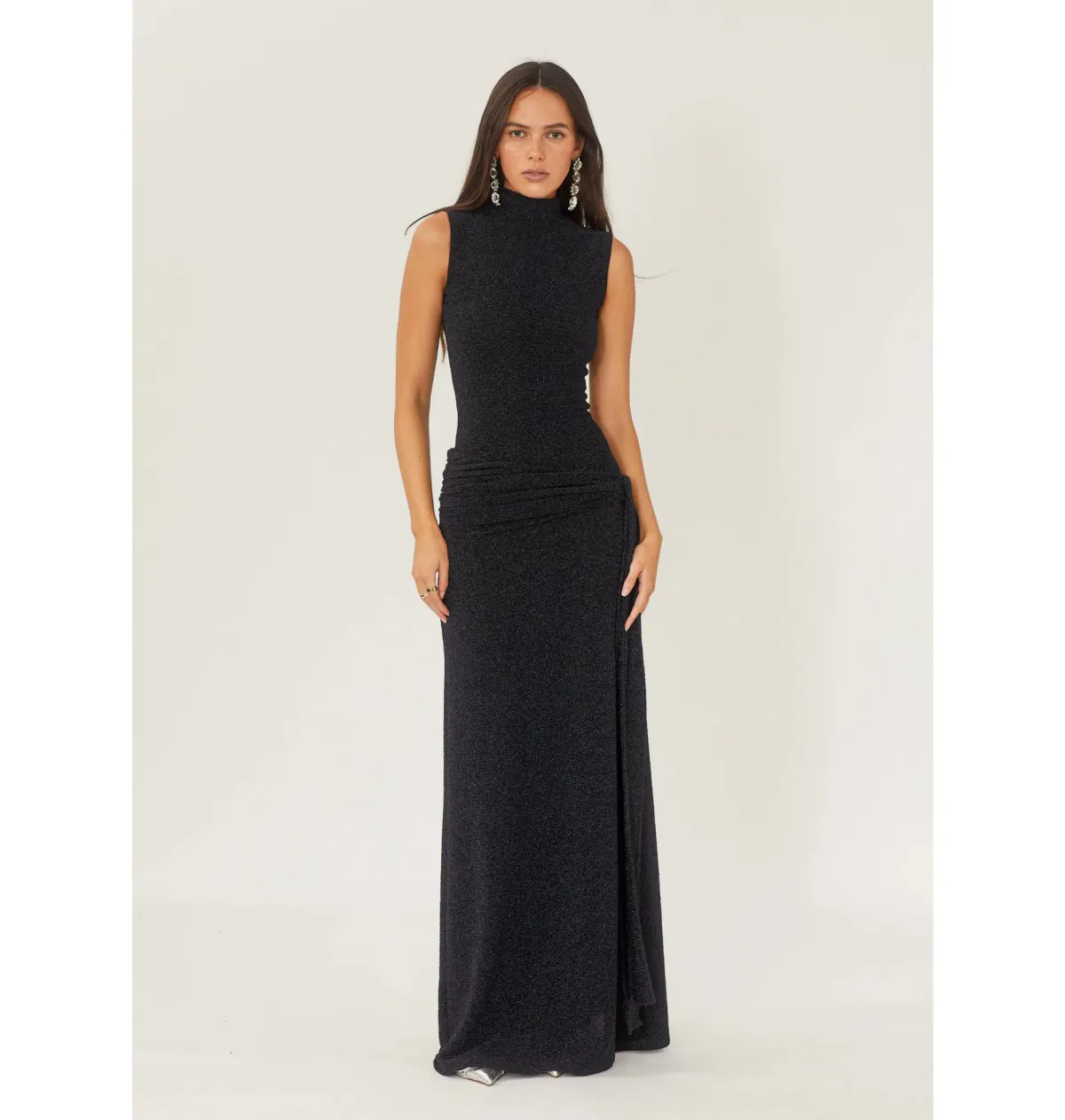 Arcina Ori Monica Dress Midnight Blue Size S / AU 8  for rent on The Volte - main image