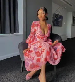 All about May Gardenia Queen Maxi Dress Floral Size AU 6  for rent on The Volte - image 1