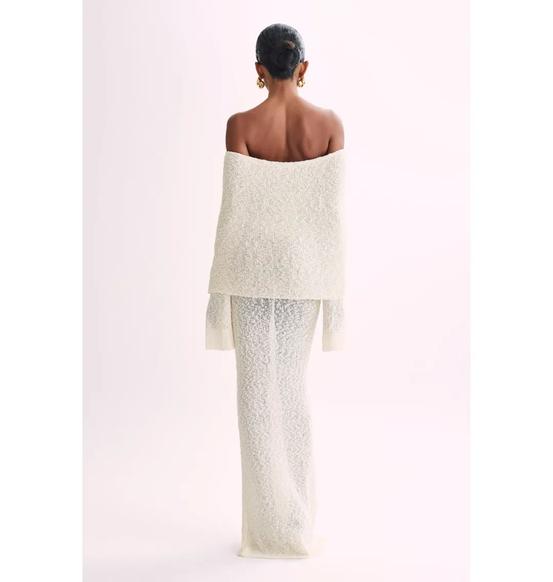 Meshki Marisol Dress White Size AU 8  for rent on The Volte - main image