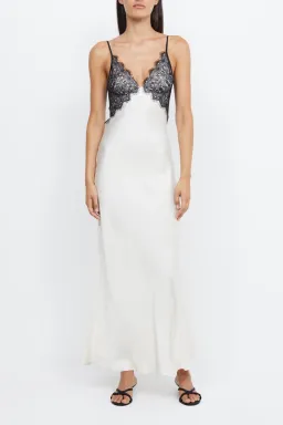 Bec & Bridge Emery Lace  Dress Ivory/Black Size 10 for rent on The Volte - image 2